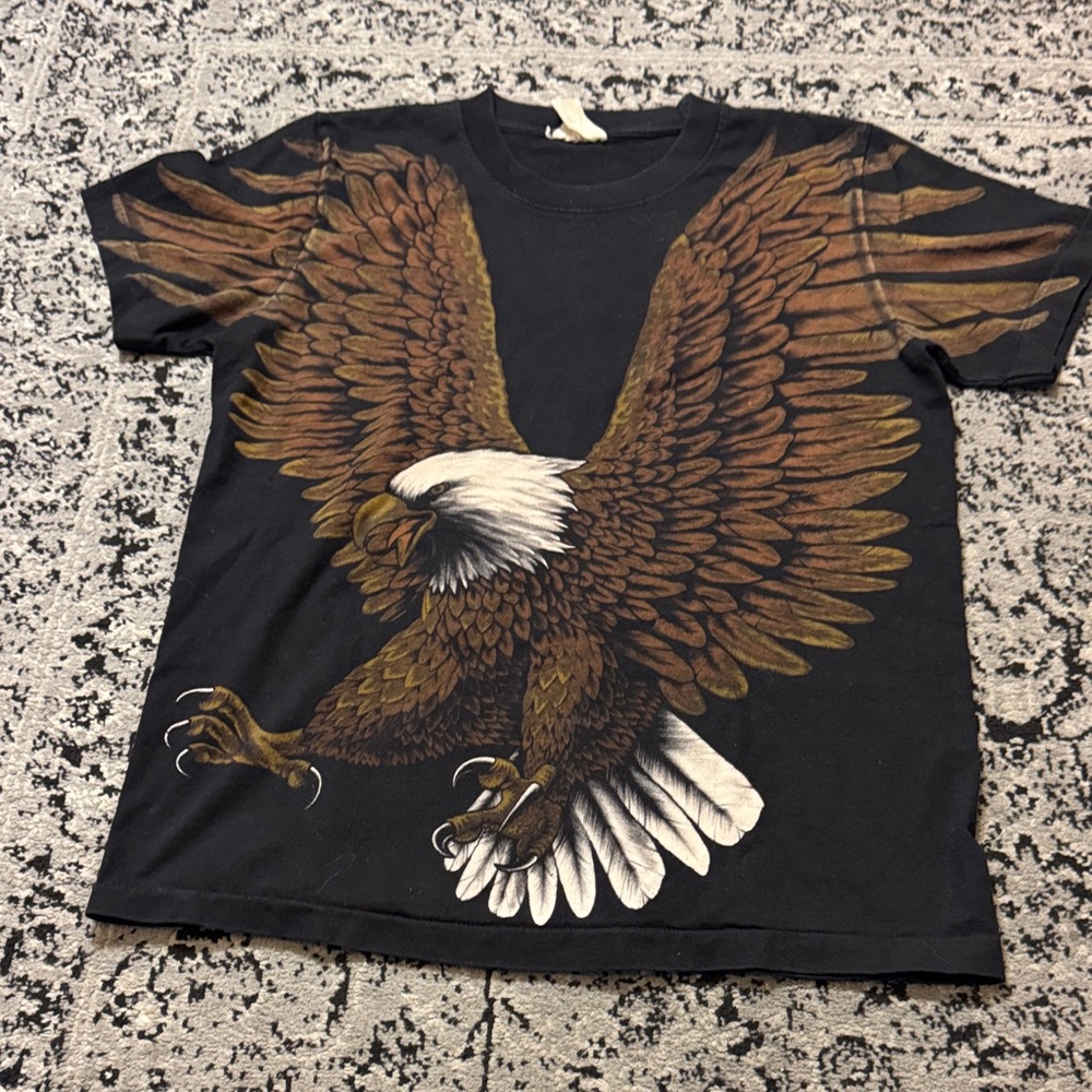 Vintage Eagle Graphic T-Shirt